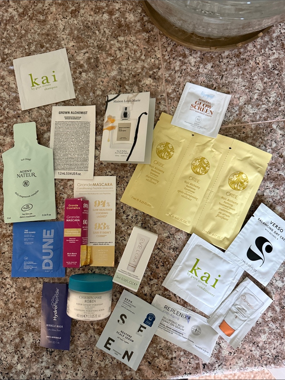 24-piece Augustinus Bader Grande Cosmetics makeup skincare fragrance set
